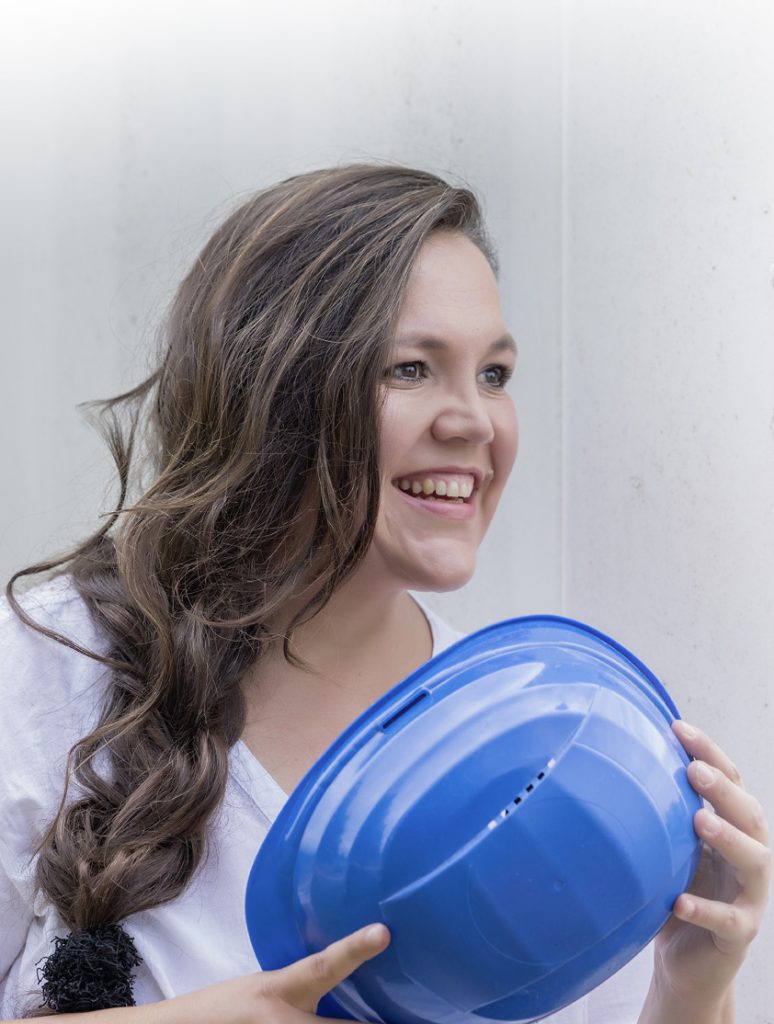 Claudia El Ahwany - sie macht Unternehmen aus der Baubranche bekannt