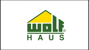 Logo Wolf-Haus - ein Unternehmen, für das round-about-you schon gearbeitet hat